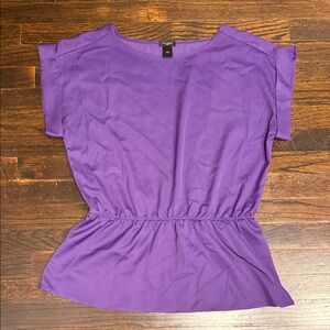 Ann Taylor Rich Purple Blouse